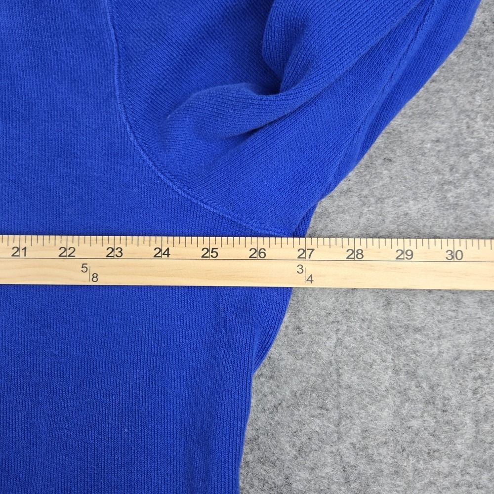 Polo Ralph Lauren Sweater Mens 2XL Blue Knit Cotton 1/4 Zip Pullover Preppy Pony - Picture 3 of 8